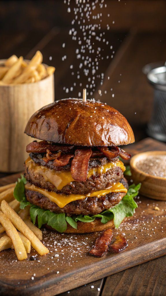 Classic Juicy Beef Burger